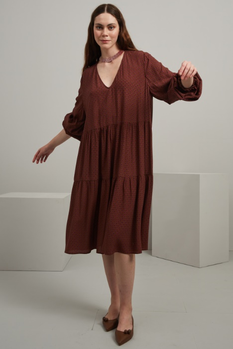 Abito in crépe marocaine - Fashion Market