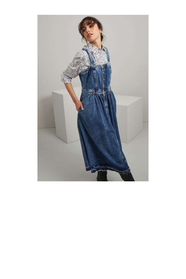 Abito in denim - BLU DENIM - Fashion Market - 3