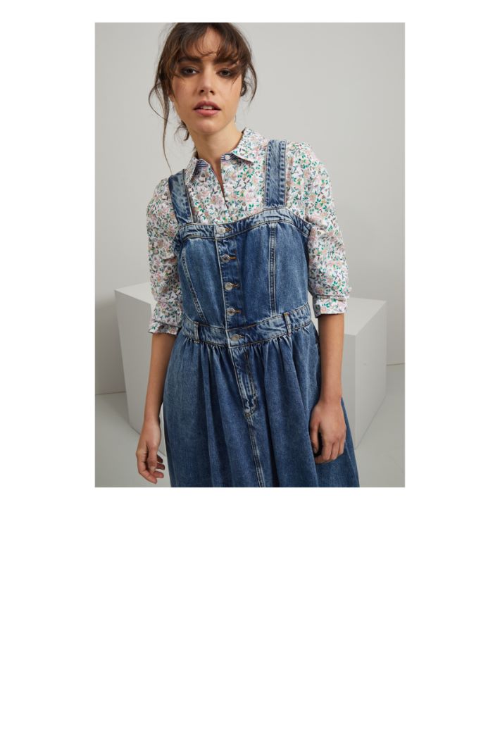 Abito in denim - BLU DENIM - Fashion Market - 2