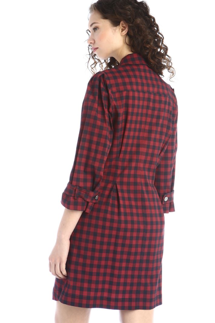 Abito chemisier - ROSSO NERO - Fashion Market - 4