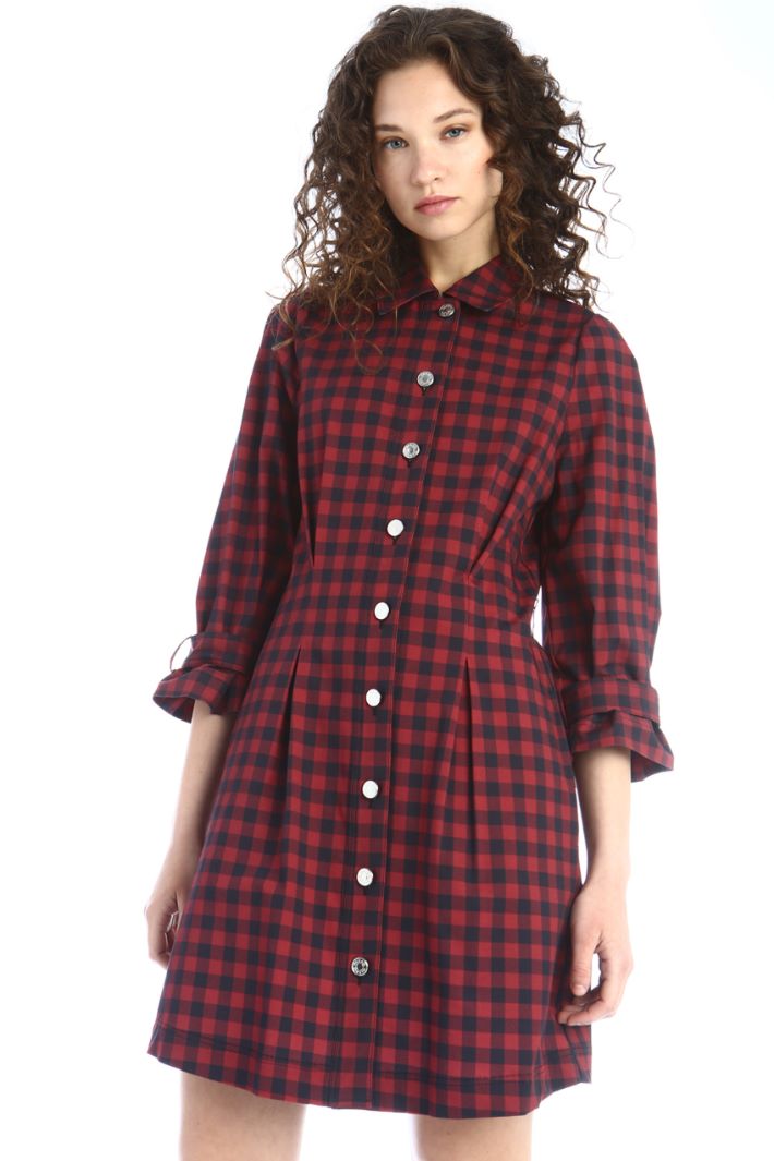 Abito chemisier - ROSSO NERO - Fashion Market - 2