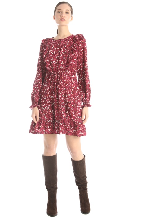 Abito stampato in georgette - Fashion Market