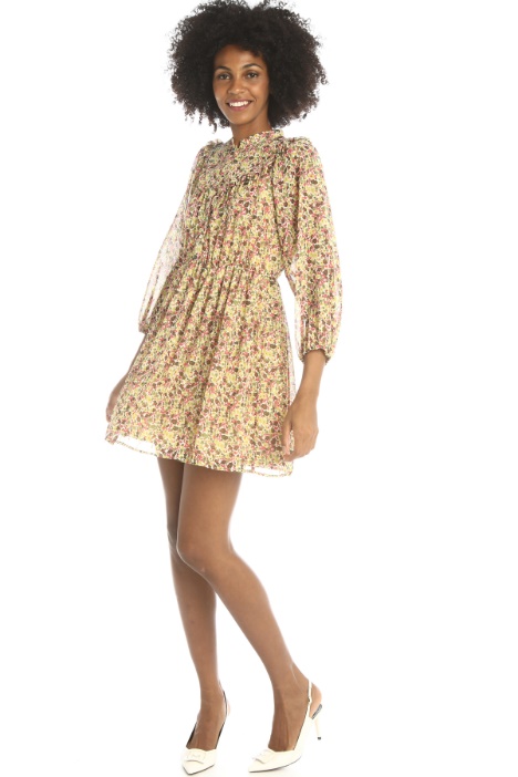 Abito in georgette fil coupè - Fashion Market