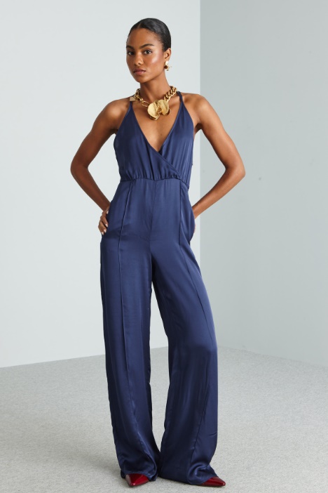 Tuta con spalline incrociate - Fashion Market