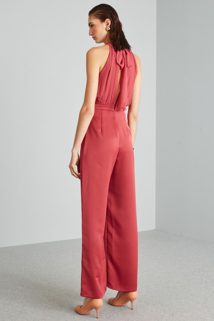 Tuta con scollo all'americana - FRAGOLA - Fashion Market - 4