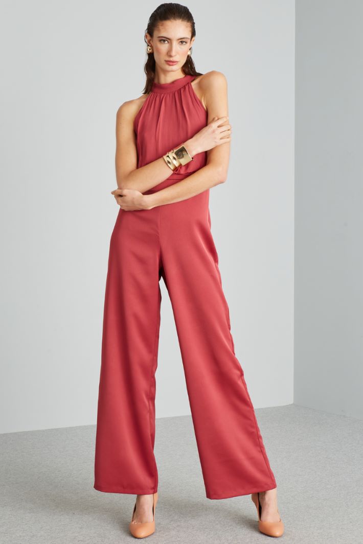 Tuta con scollo all'americana - FRAGOLA - Fashion Market - 2
