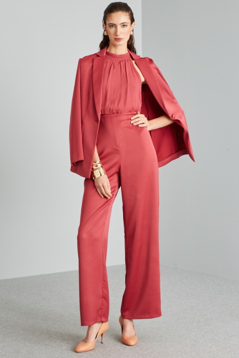 Tuta con scollo all'americana - Fashion Market
