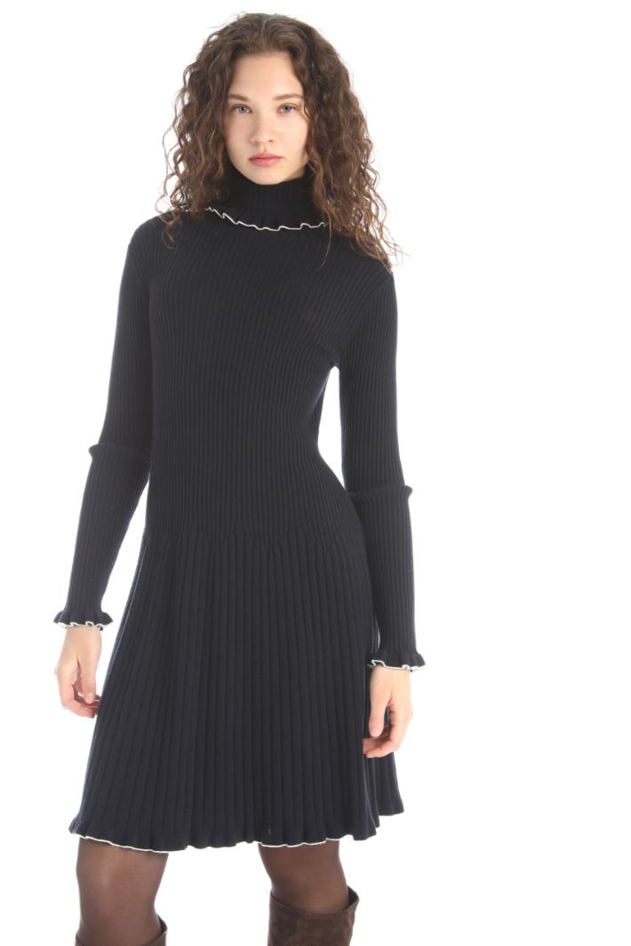 Abito in maglia - NERO - Fashion Market - 2