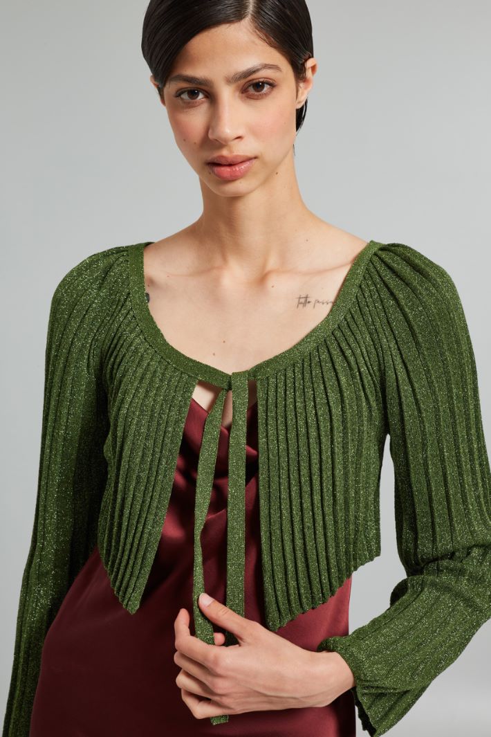 Coprispalle lamè - VERDE - Fashion Market - 3