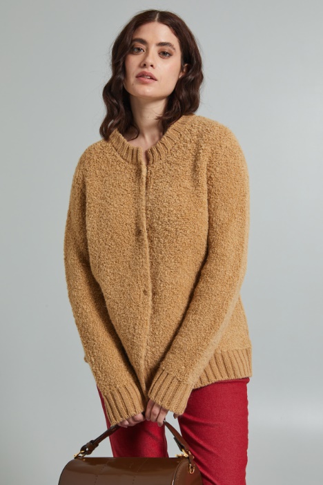 Cardigan in bouclé - Fashion Market