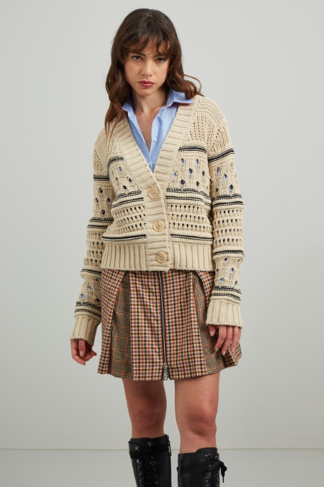 Cardigan traforato - Fashion Market