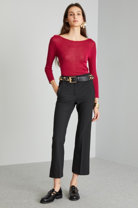Maglia aderente in viscosa - Fashion Market