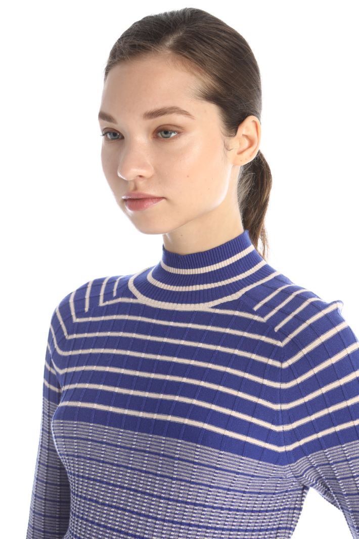 Dolcevita in viscosa - BLUETTE - Fashion Market - 4