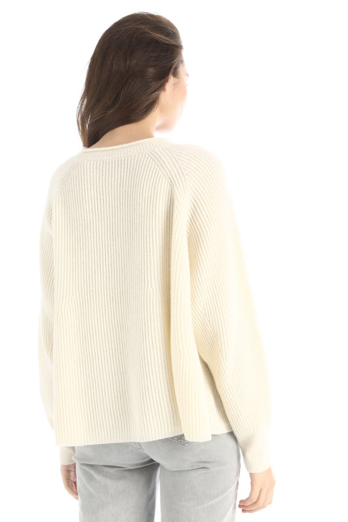 Maglia a coste - PANNA - Fashion Market - 4