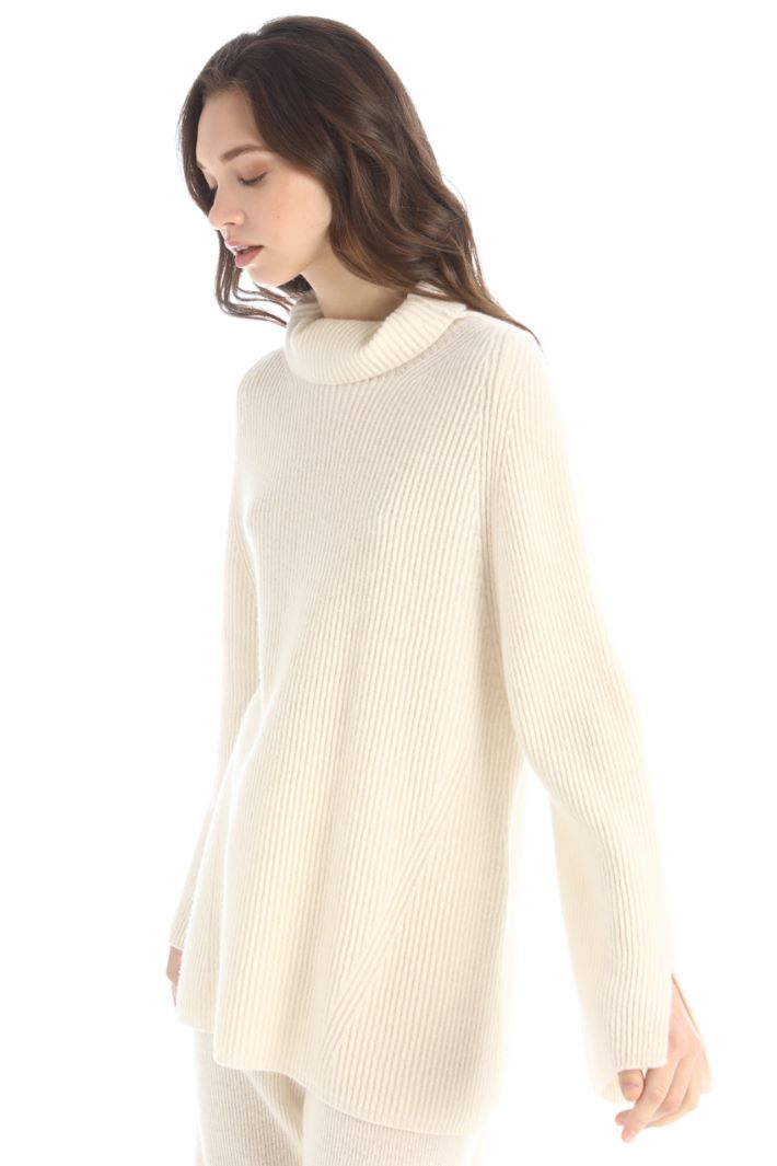 Maglia a coste - PANNA - Fashion Market