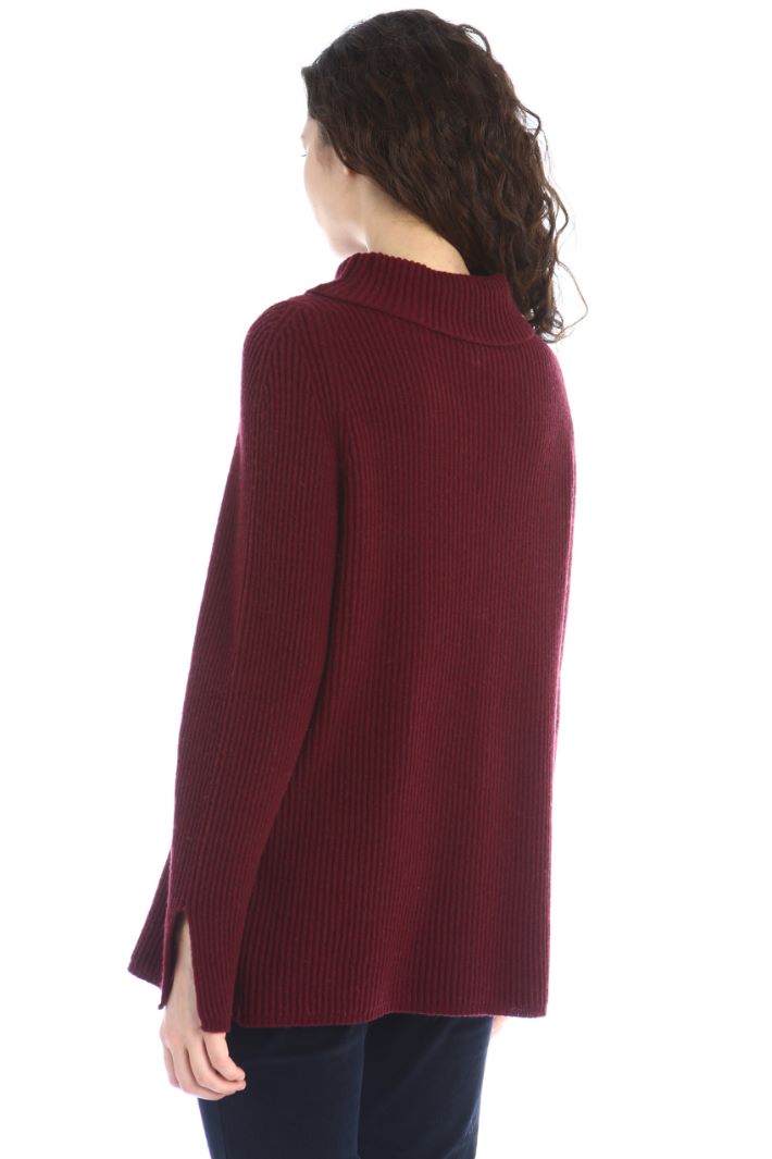 Maglia a coste - BORDEAUX - Fashion Market - 2