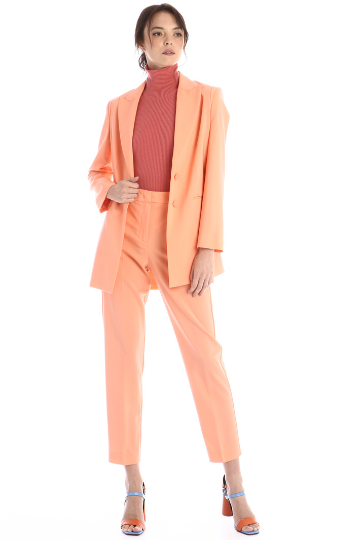 Maglia aderente in lana - TERRACOTTA - Fashion Market - 4