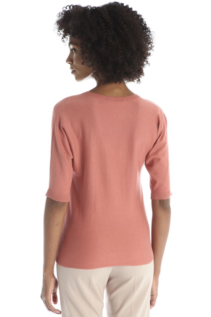 Maglia in filato di cotone - ROSA - Fashion Market - 4