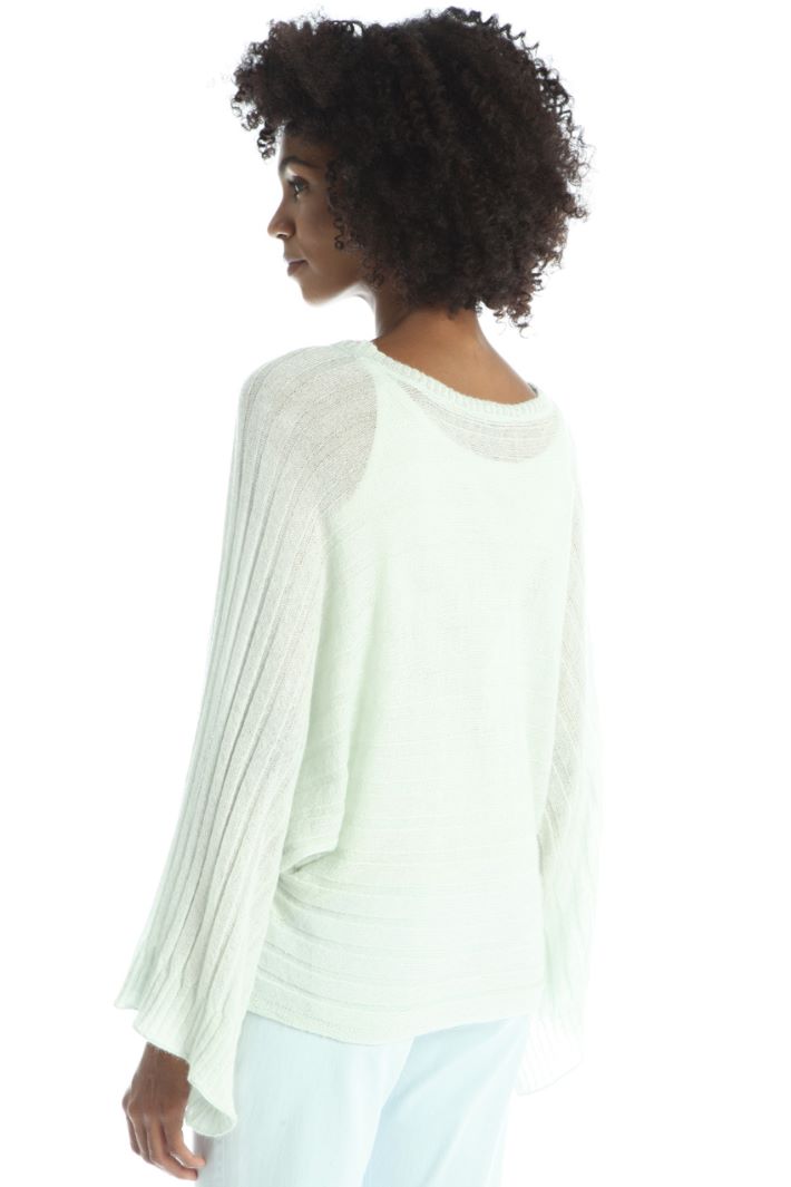 Mohair kimono sweater - VERDE PASTELLO - Fashion Market - 4