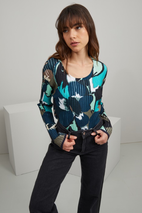 Maglia stampata - Fashion Market