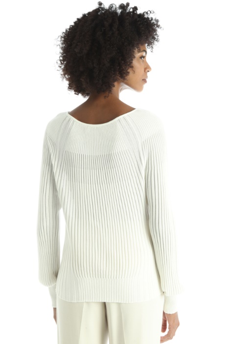 Maglia a coste in viscosa - Fashion Market