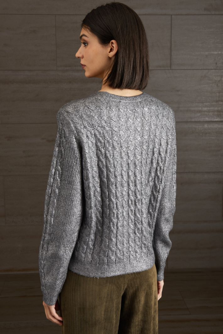 Maglia laminata - ARGENTO - Fashion Market - 4