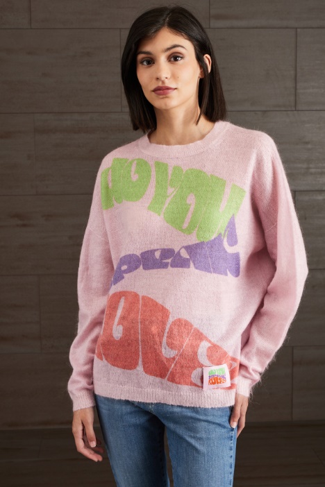 Maglia morbida in mohair - Fashion Market
