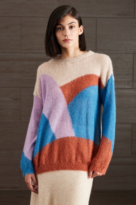 Maglia in alpaca e mohair - Fashion Market
