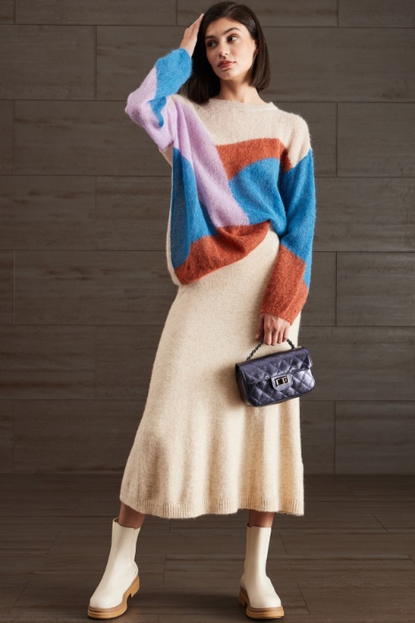 Maglia in alpaca e mohair - Fashion Market