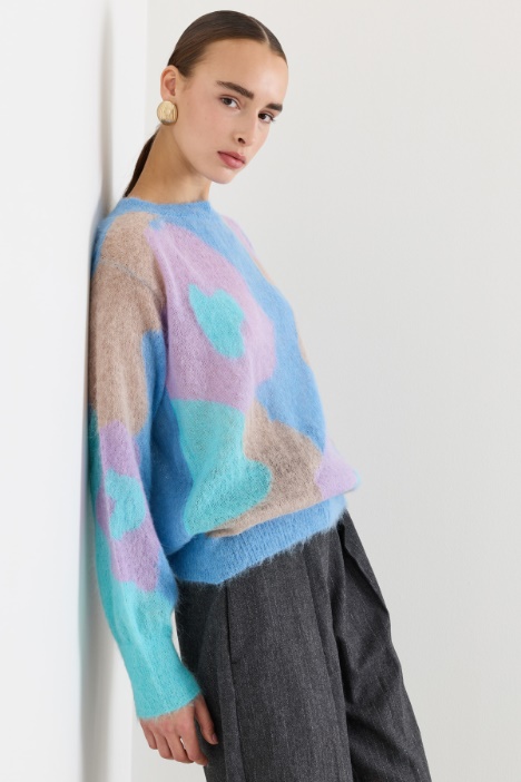 Maglia garzata in alpaca - Fashion Market