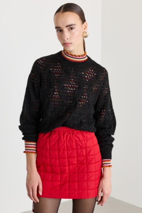 Maglia morbida a trecce - Fashion Market