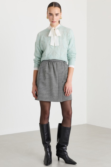 Maglia morbida a trecce - Fashion Market