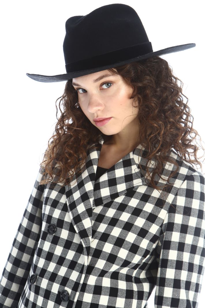 Fedora in lana - NERO - Fashion Market - 2