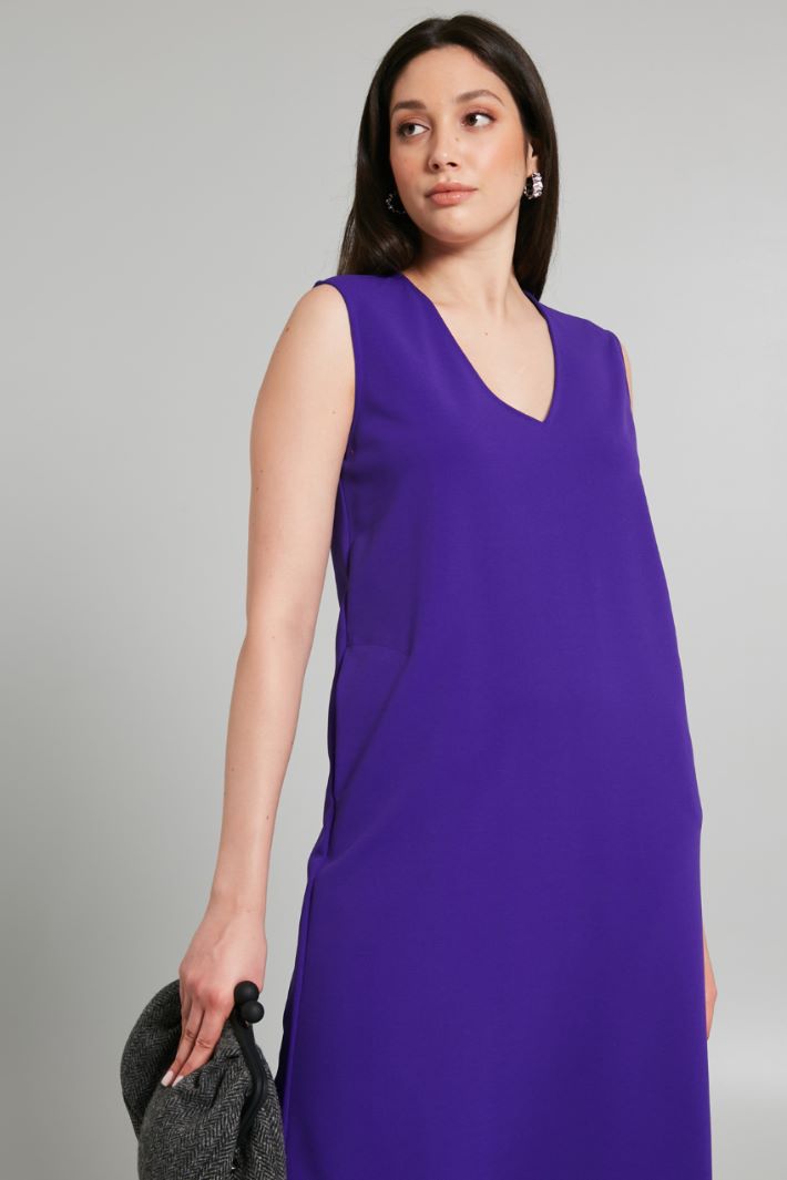 Abito in jersey crépe - VIOLA - Fashion Market - 4