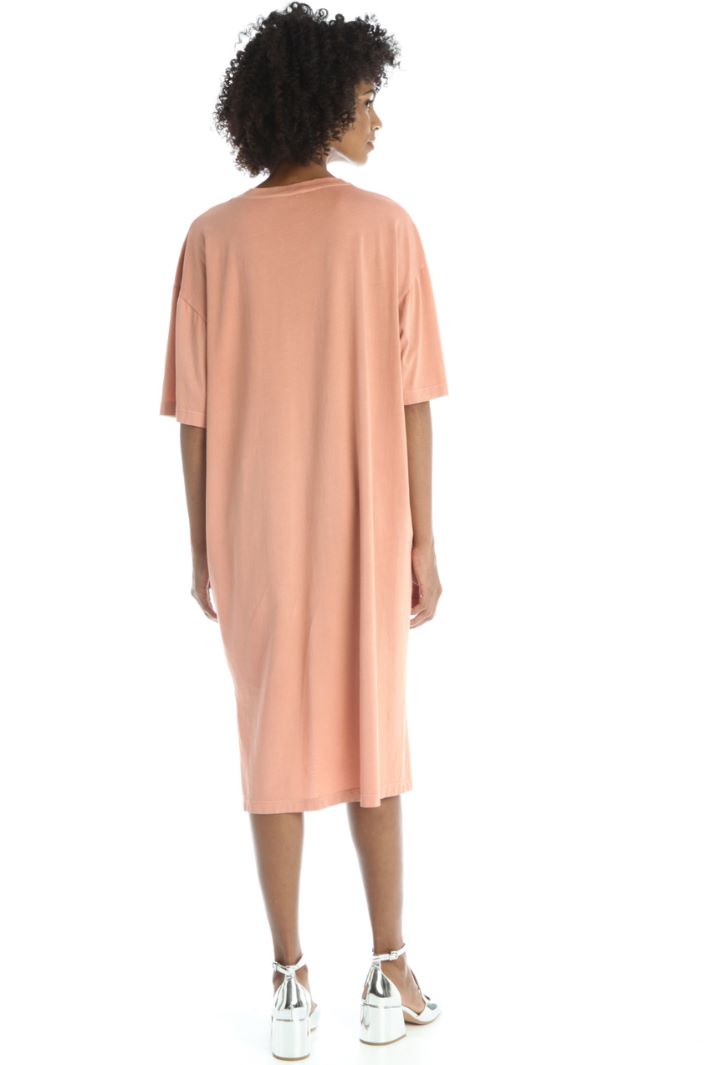 Abito t-shirt in cotone - ROSA - Fashion Market - 4