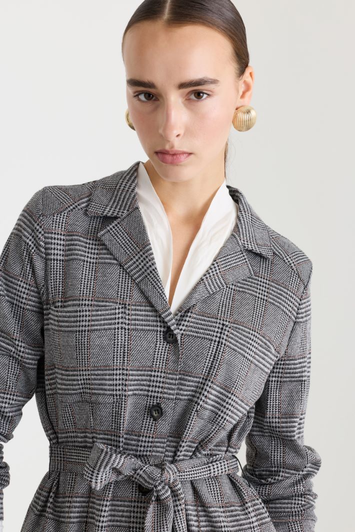 Abito chemisier in jersey - GRIGIO - Fashion Market - 3