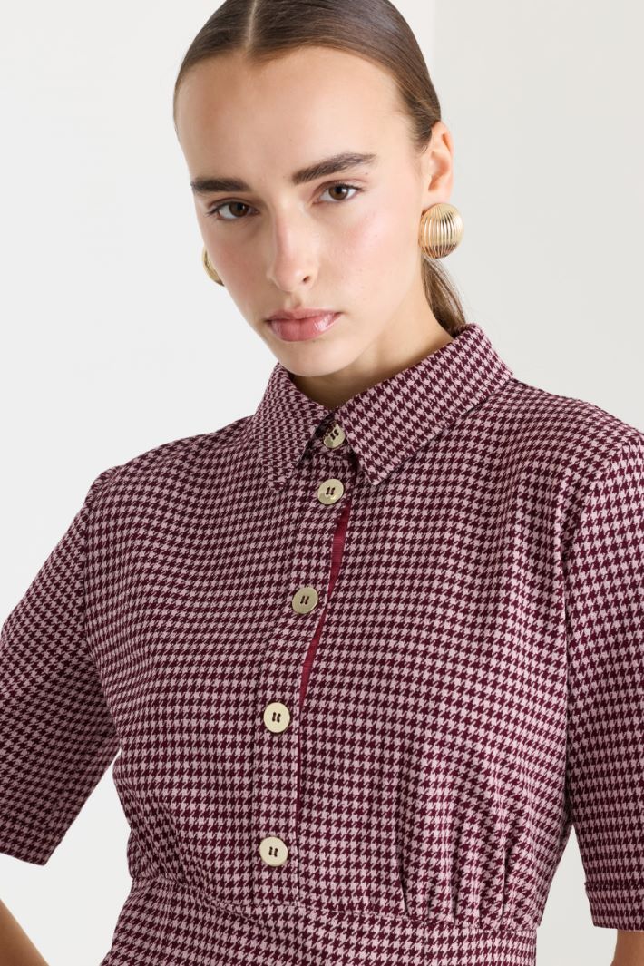 Abito fit & flare - BORDEAUX ROSA - Fashion Market - 3