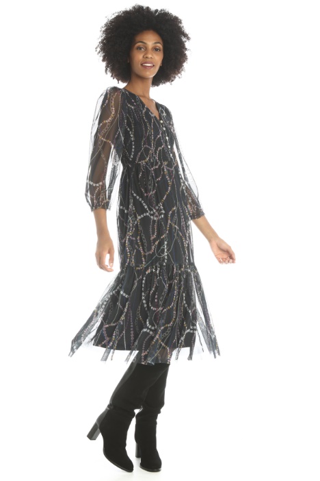 Abito in jersey tulle - Fashion Market