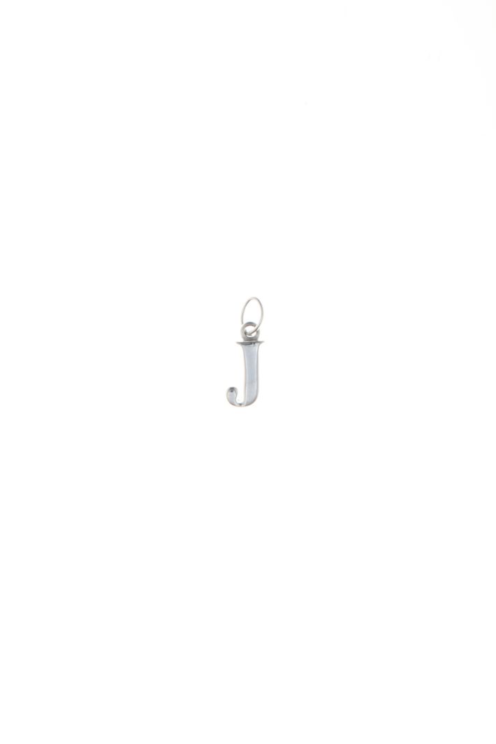 Micro pendente a iniziale - J ARGENTO - Fashion Market