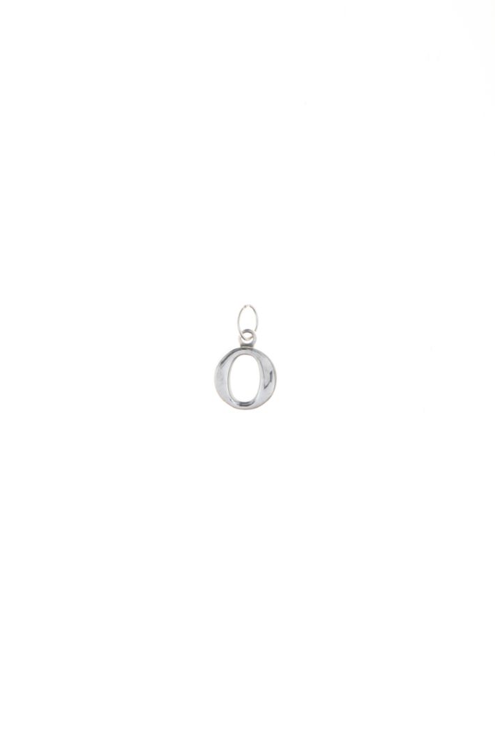 Micro pendente a iniziale - O ARGENTO - Fashion Market