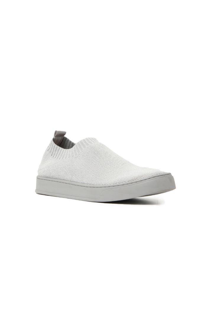 Sneakers in maglia lamè - ARGENTO - Fashion Market - 2