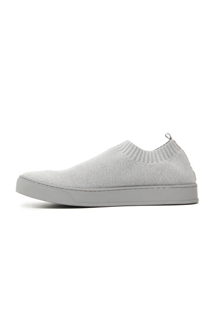 Sneakers in maglia lamè - ARGENTO - Fashion Market - 3