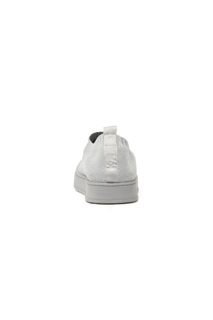 Sneakers in maglia lamè - ARGENTO - Fashion Market - 4
