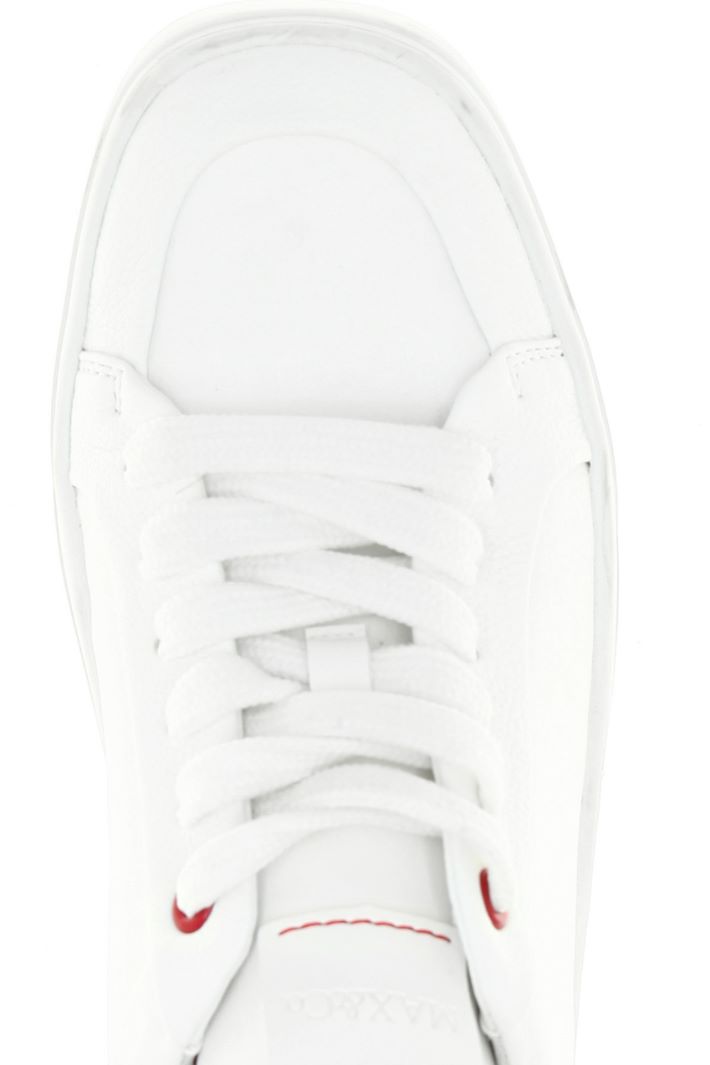 Sneakers in similpelle - BIANCO - Fashion Market - 5