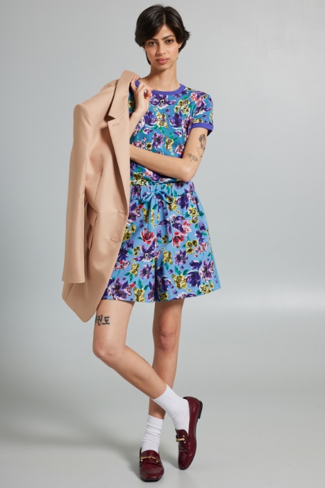Bermuda in jersey di cotone - Fashion Market