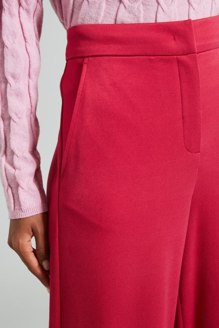 Pantaloni a palazzo - FUCSIA - Fashion Market - 3