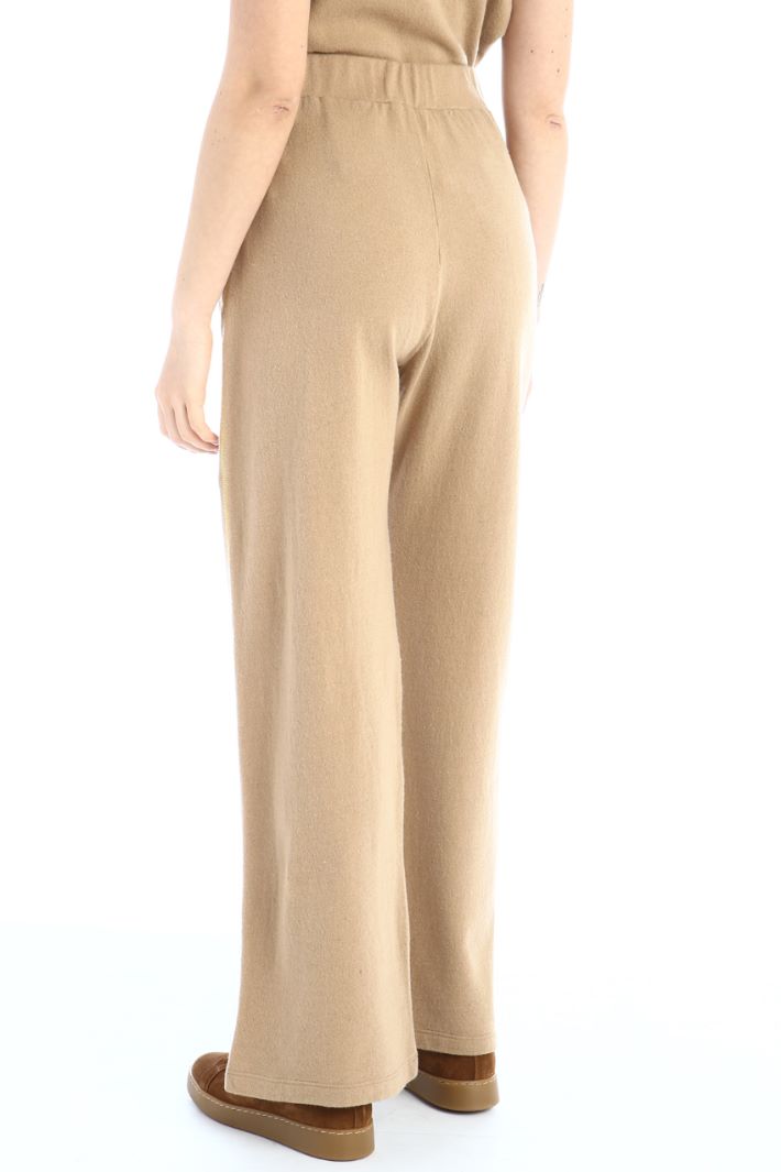 Pantaloni jogger in lana - CAMMELLO - Fashion Market - 2