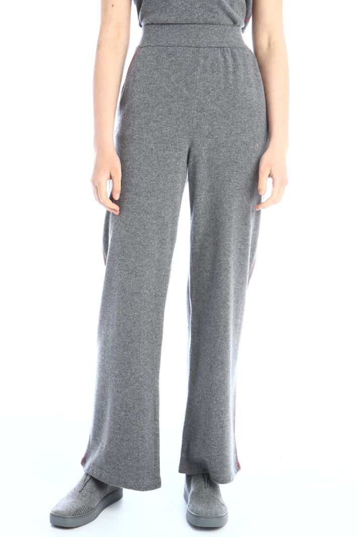 Pantaloni jogger in lana - GRIGIO - Fashion Market - 4