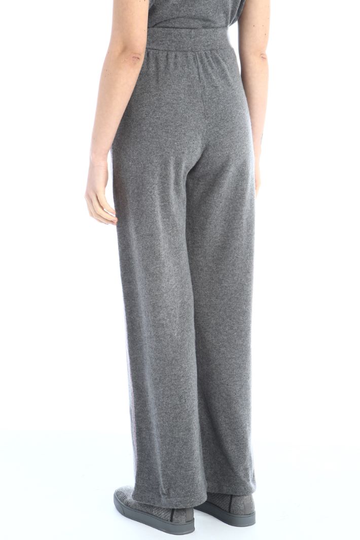 Pantaloni jogger in lana - GRIGIO - Fashion Market - 2