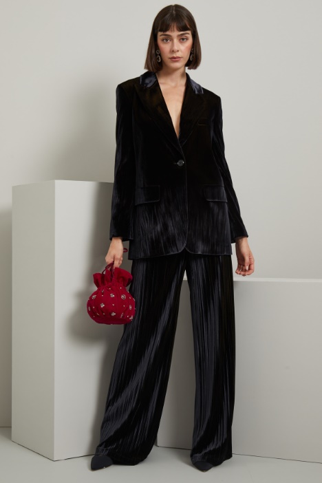Blazer in velluto - Fashion Market